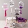 customized bubble balloons for party