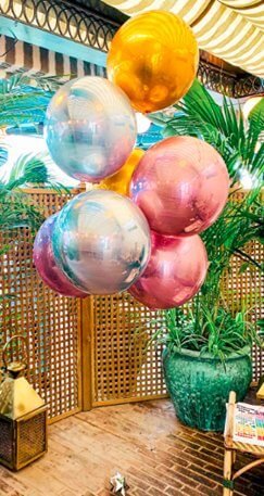 premium multicolored decorative balloons