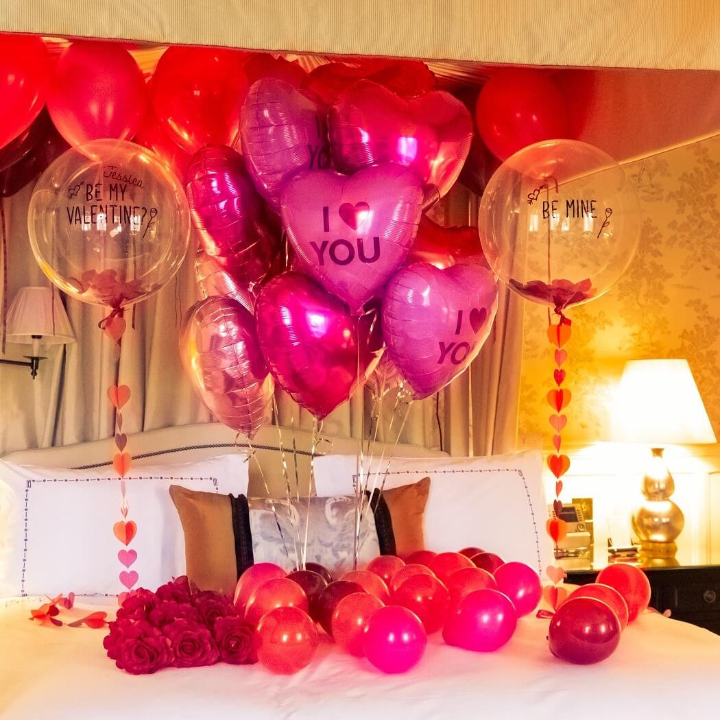 Valentine's day special heart shaped balloon customized