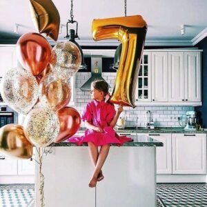 birthday helium balloons