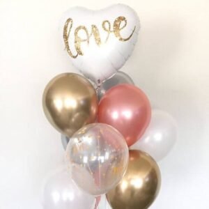 valentains day balloons dubai