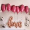 valentains day balloons dubai