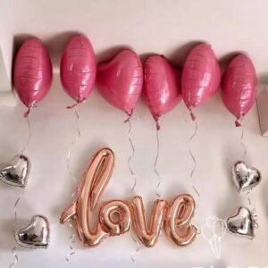 valentains day balloons dubai