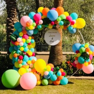 arch birthday balloons dubai