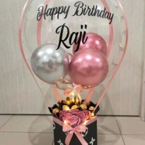 birthday ballons hamper