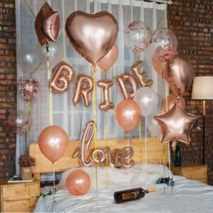 bride to be balloons uae
